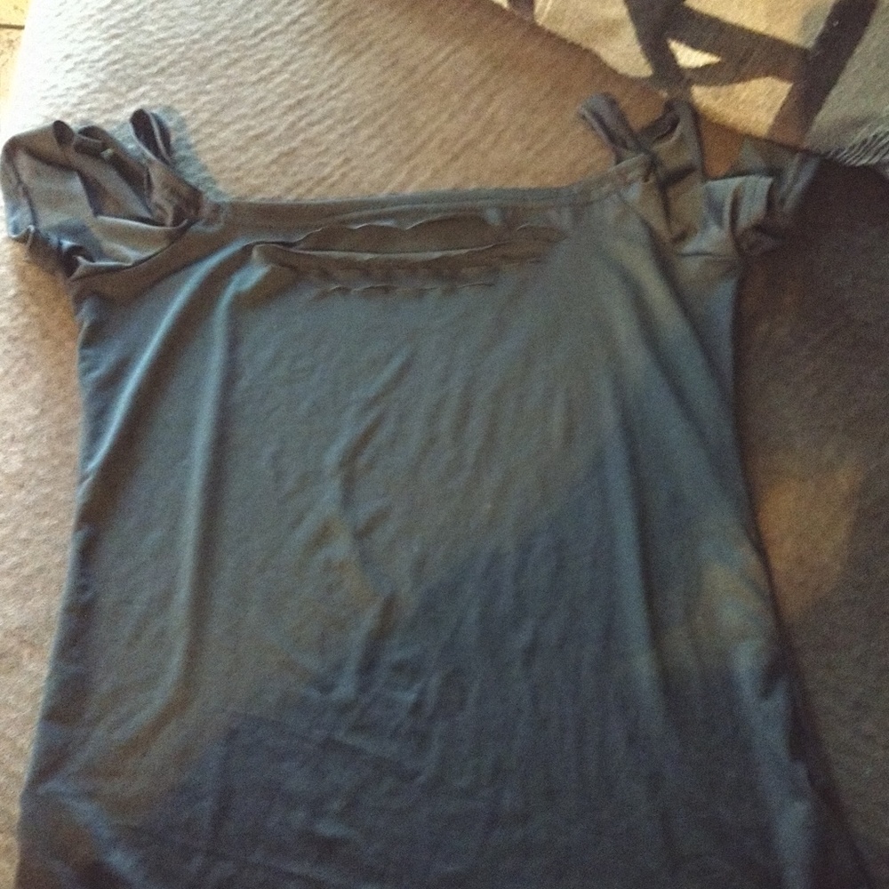 NWOT black sexy shirt